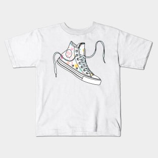 Aries high tops - Pastel colours Kids T-Shirt